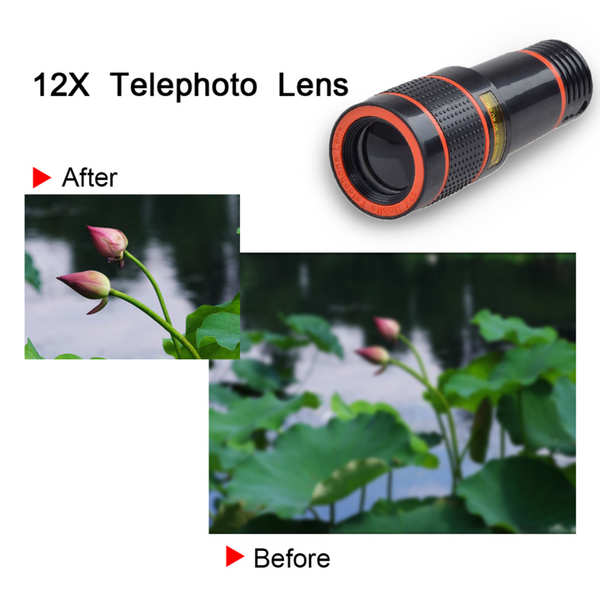 Magic 8x/12x/14x Zoom Telescopic Lens (Compatible With All Phones)