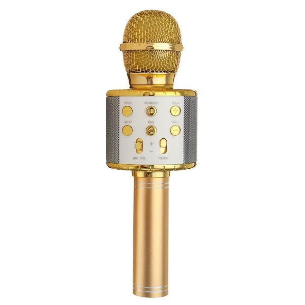 HomeSing™ Bluetooth Wireless Handheld Microphone Speaker KTV Karaoke Mic Music Player Singing Recorder