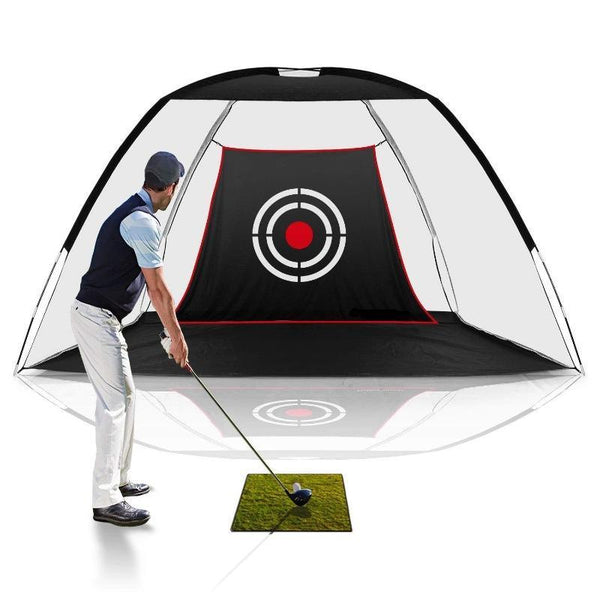 INDOOR GOLF PRACTICE NET CAGE