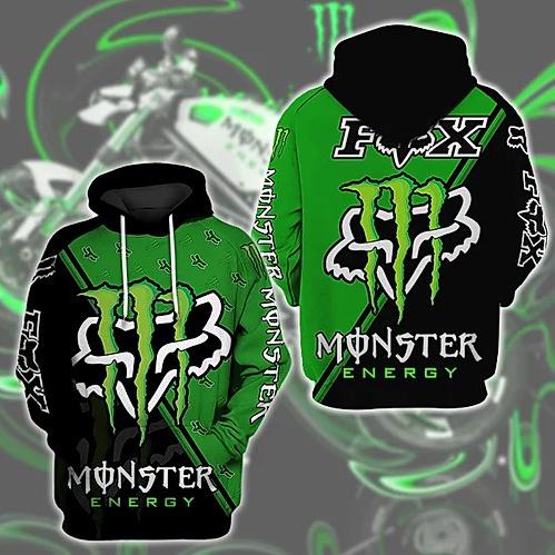 Men's Printed MONSTER ENERGY Hoodie