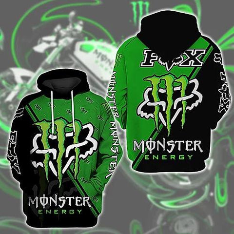 Men's Printed MONSTER ENERGY Hoodie