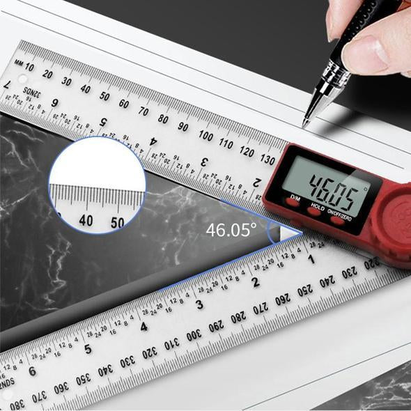 DIGITAL ANGLE MEASURING FINDER TOOL