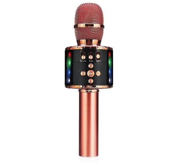 HomeSing™ Bluetooth Wireless Handheld Microphone Speaker KTV Karaoke Mic Music Player Singing Recorder