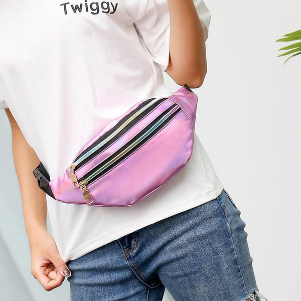Holographic Waist Bags
