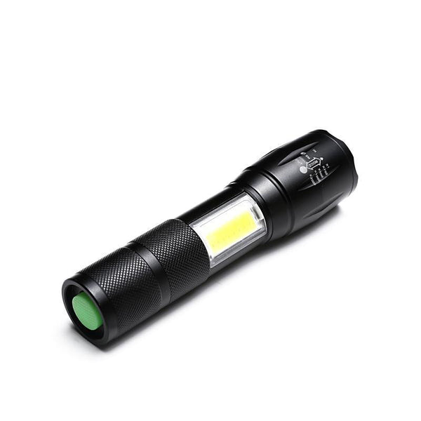 New Tactical Elite Flashlight with COB LED Zoom 4 Modes
