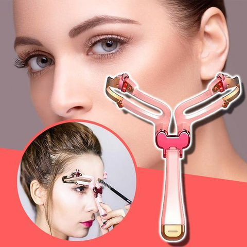 Adjustable Eyebrow Shapes Stencil
