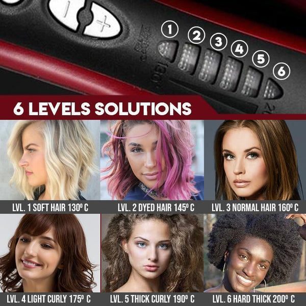 DUAL-PURPOSE HAIR STRAIGHTENER COMB