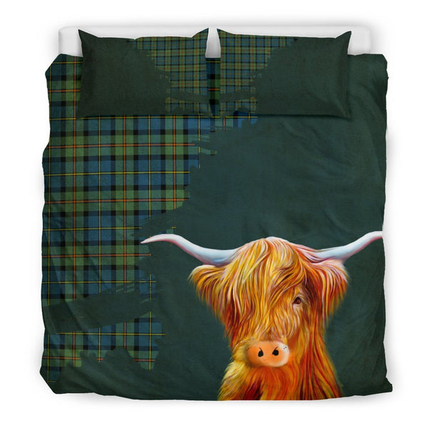 Macleod Of Harris Ancient Tartan Scottish Highland Cow Bedding Set 01 HJ4