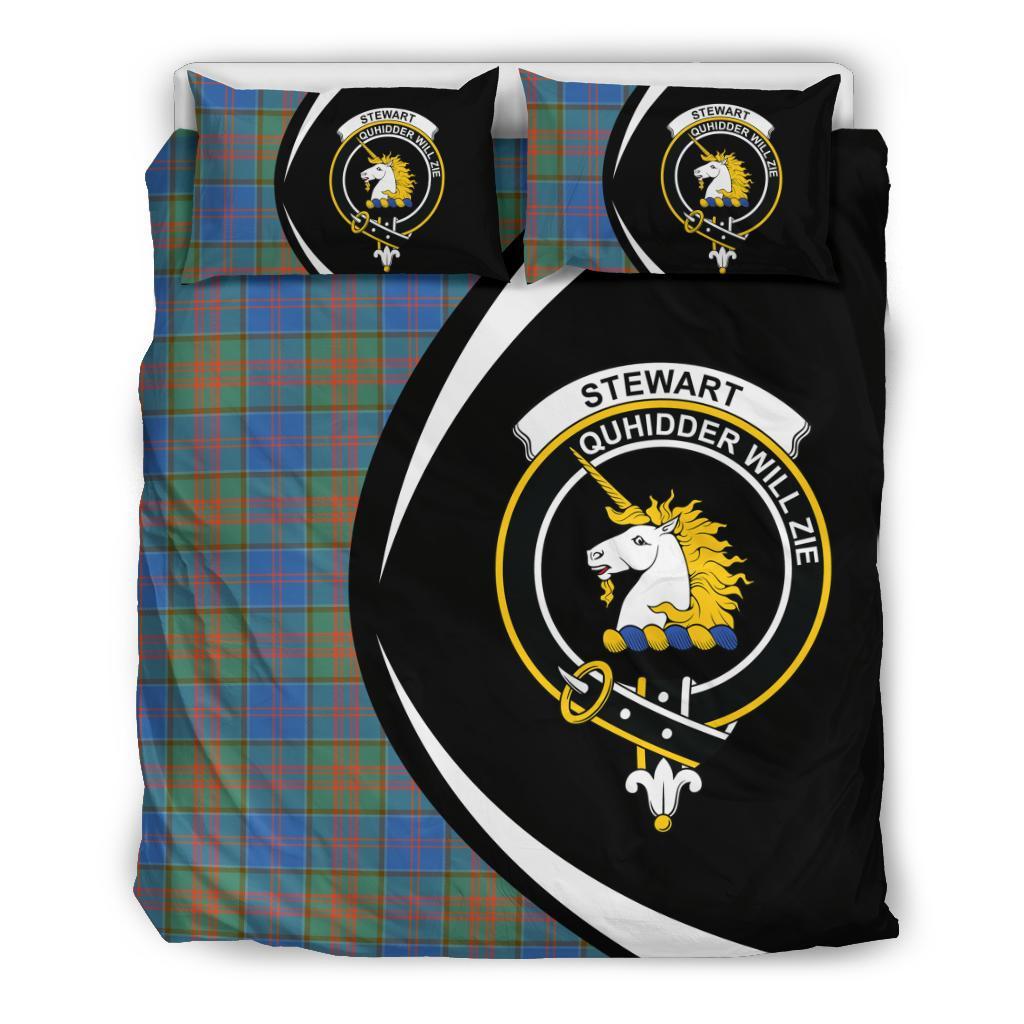 Stewart Of Appin Hunting Ancient Tartan Circle Style Bedding Set HJ4