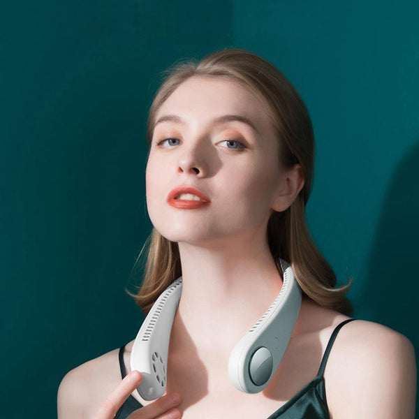 Portable Bladeless Mute Neckband Fan