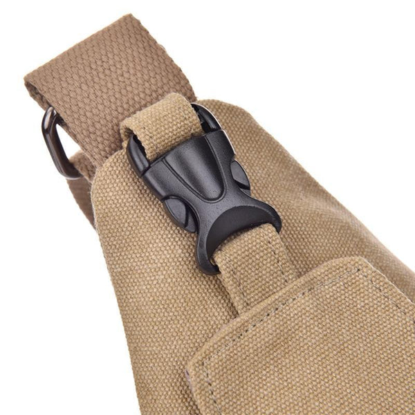 Canvas Multifunction Man Crossbody Bag