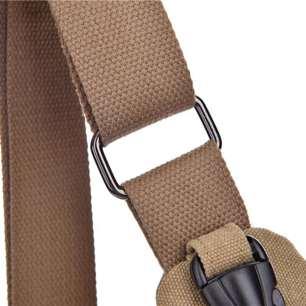 Canvas Multifunction Man Crossbody Bag