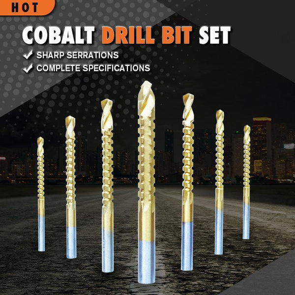 Cobalt Drill Bit Set (6pcs)