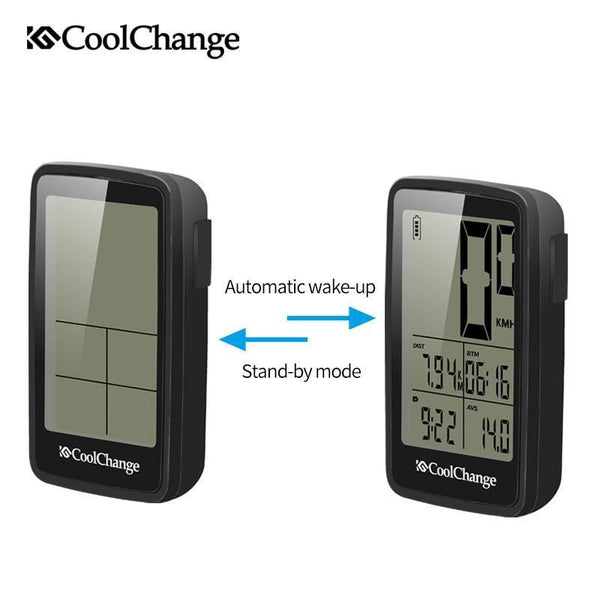 CoolChange Bicycle Computer Wired and Wireless Cycling Computer