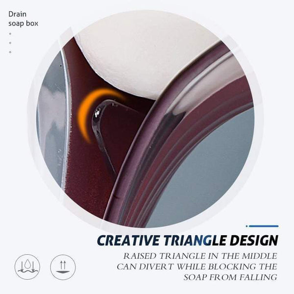 LEAF SHAPE SOAP DISH HOLDER