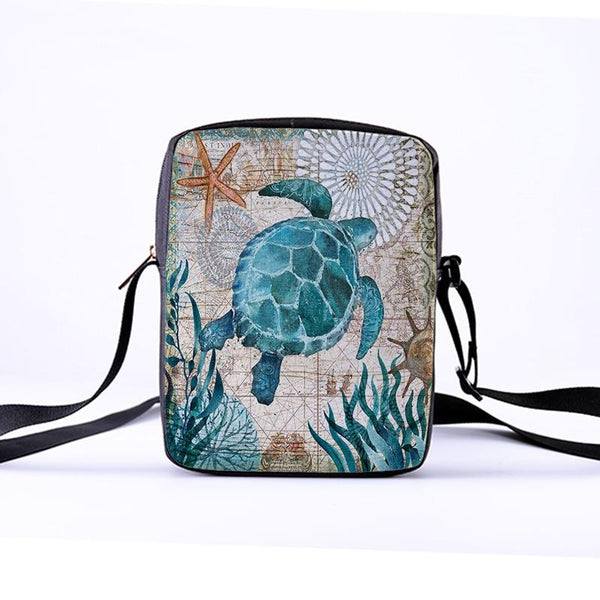 Turtle Casual Messenger Bag