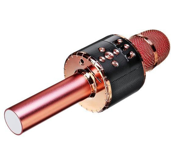 HomeSing™ Bluetooth Wireless Handheld Microphone Speaker KTV Karaoke Mic Music Player Singing Recorder