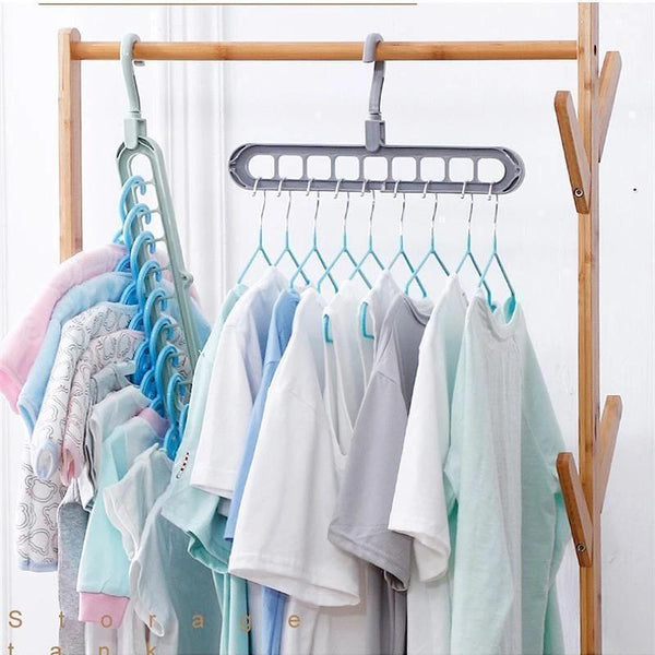 Rotate Anti-skid Folding MAGIC CLOTHES HANGER