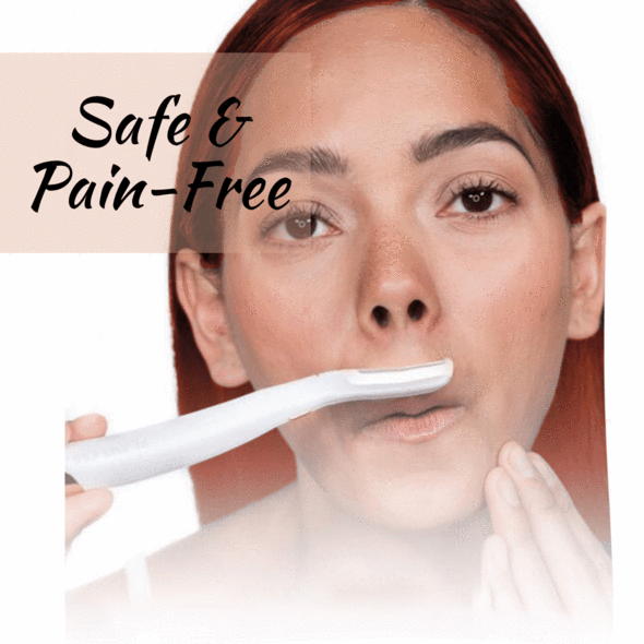 LED DERMAPLANING FACE EXFOLIATOR TOOL