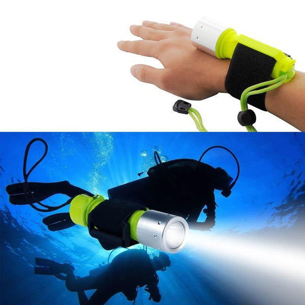 Professional Scuba 18650 Flashlight
