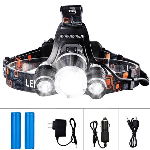 1300LM Headlamp Flashlight Rechargeable