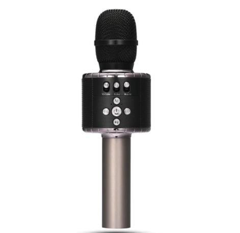 HomeSing™ Bluetooth Wireless Handheld Microphone Speaker KTV Karaoke Mic Music Player Singing Recorder