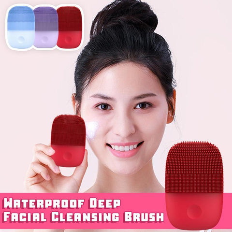 WATERPROOF DEEP FACIAL CLEANSING BRUSH