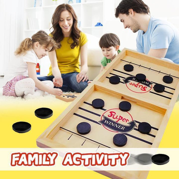HOCKEY SLING PUCK BOARD GAME