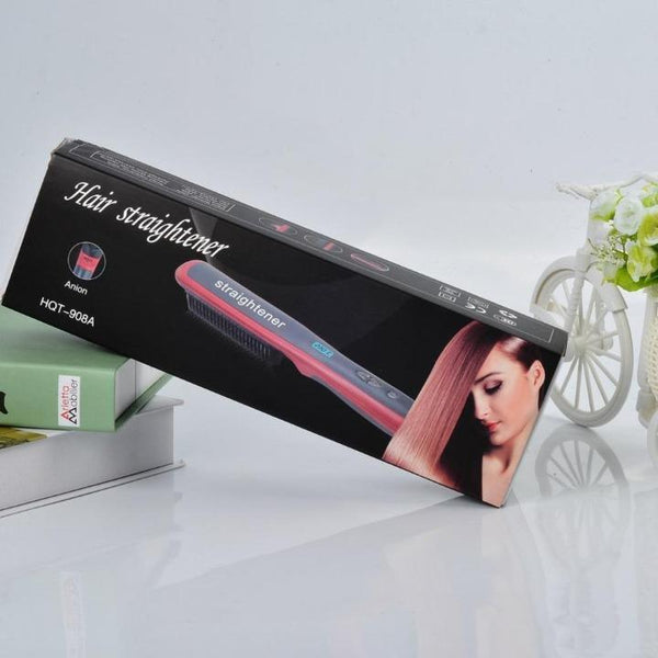 DUAL-PURPOSE HAIR STRAIGHTENER COMB