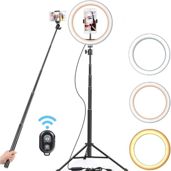 LED RING LIGHT WITH STAND