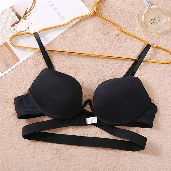 U-NECK UNDERWIRE PLUNGE BRA