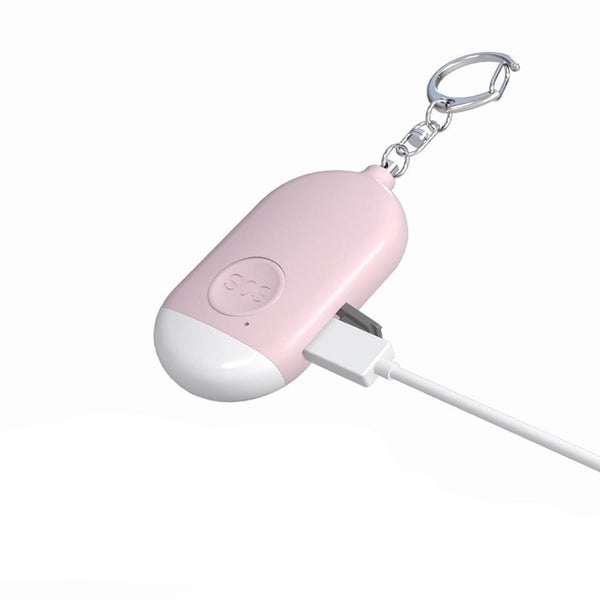 SAFE PERSONAL ALARM EMERGENCY KEYCHAIN