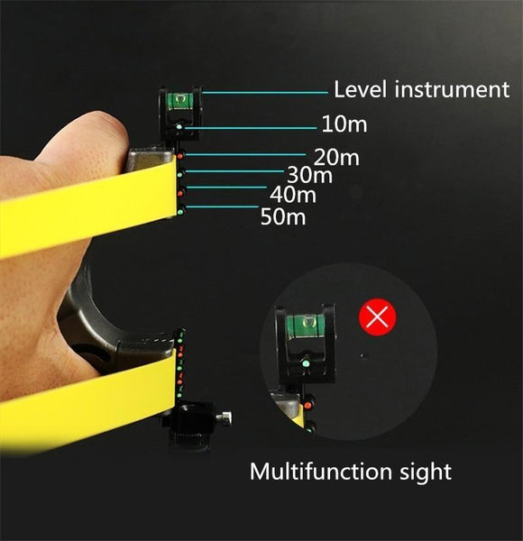 PRECISION BAND SLINGSHOT WITH LASER