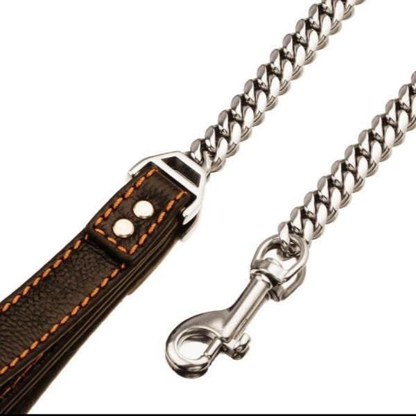 DOG CHAIN COLLAR LEASH