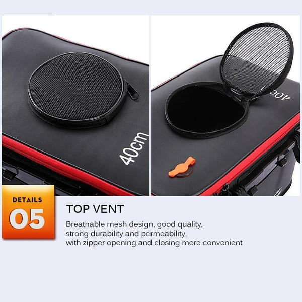 PORTABLE FOLDING FISHING BAG