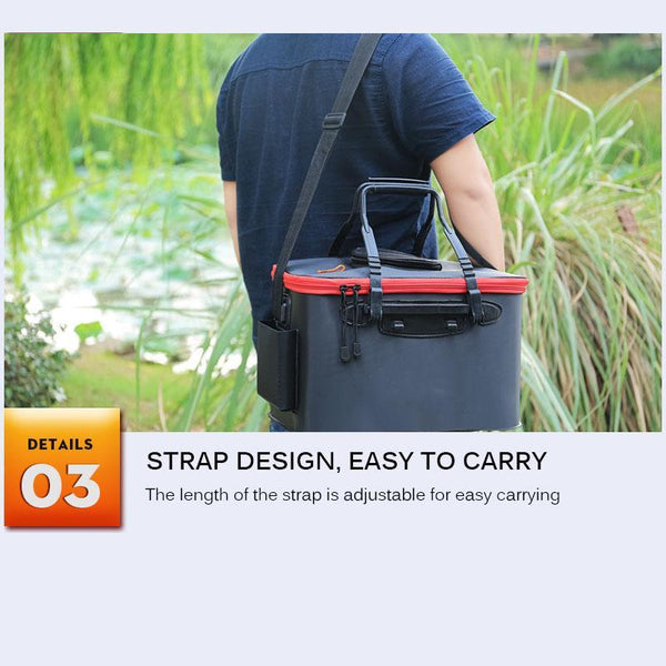 PORTABLE FOLDING FISHING BAG