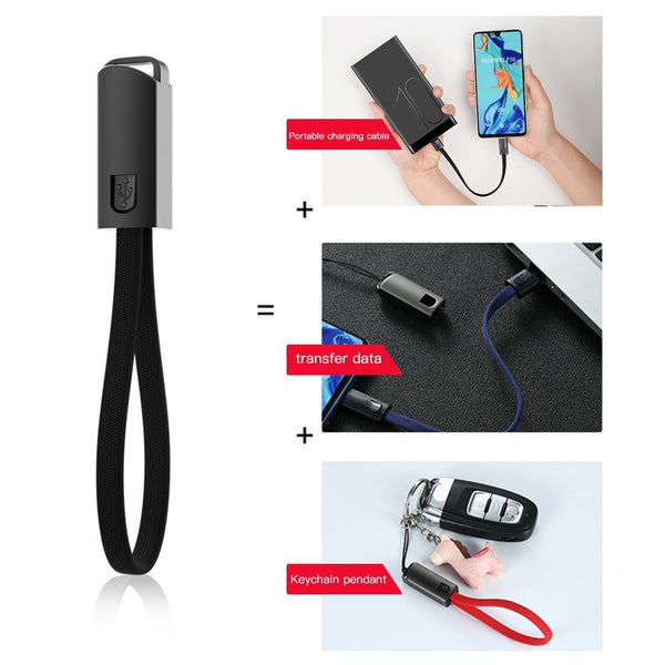 FAST CHARGING CABLE KEYCHAIN