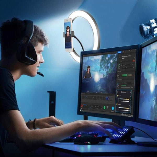 LED RING LIGHT WITH STAND