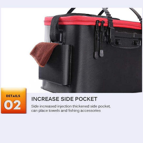 PORTABLE FOLDING FISHING BAG