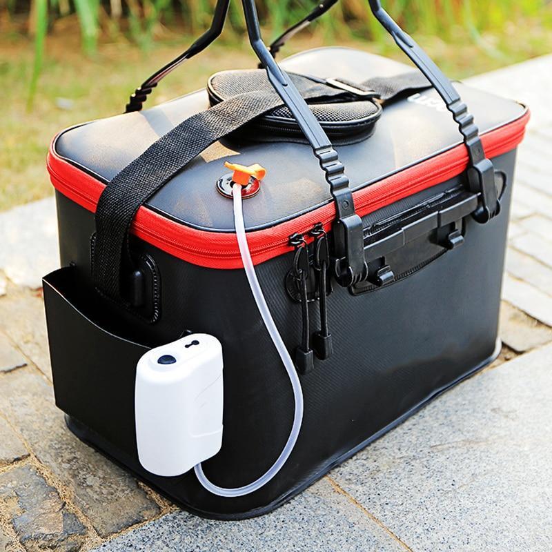 PORTABLE FOLDING FISHING BAG