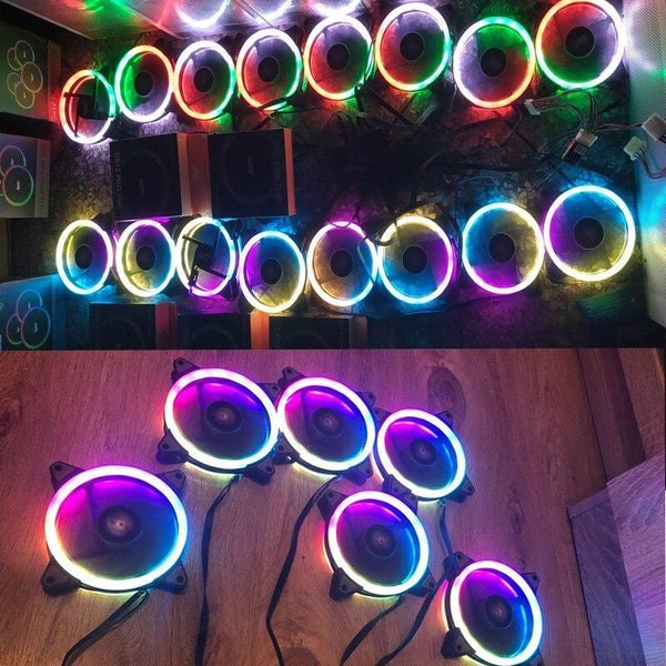 LED COMPUTER COOLING FAN