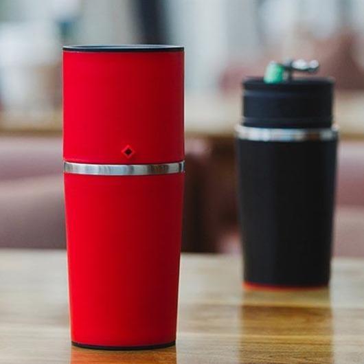 STAINLESS PORTABLE COFFEE MAKER MUG