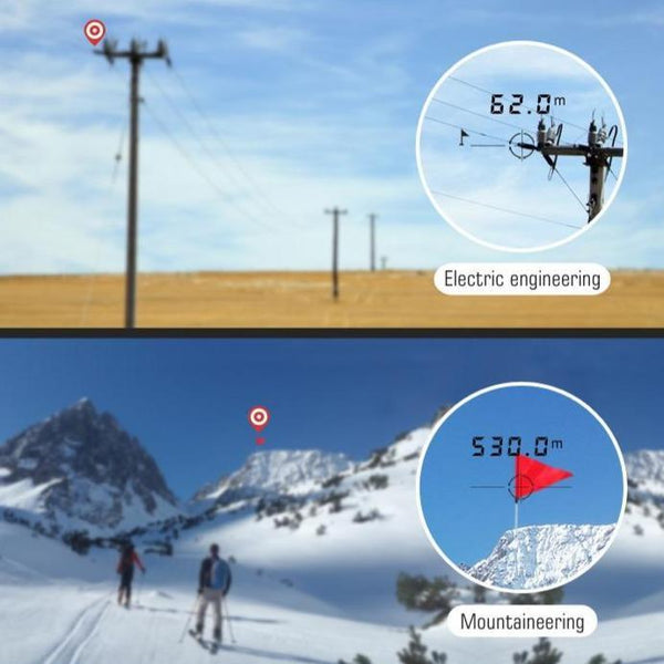 RANGEOPTIC - GOLF RANGEFINDER DISTANCE METER