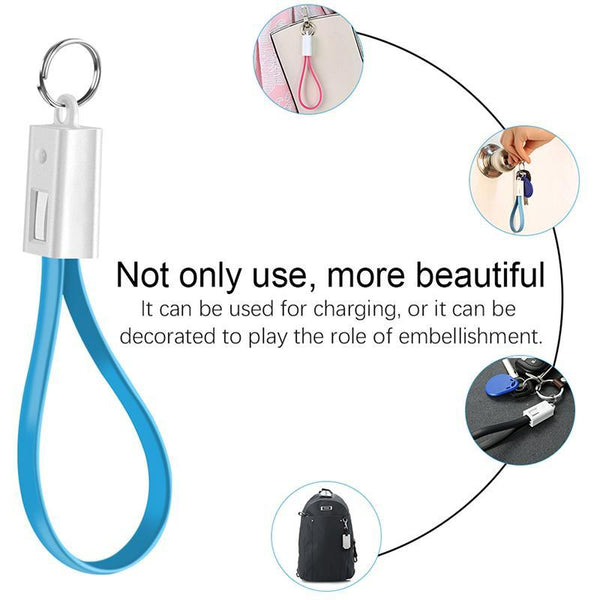 CHARGING CABLE KEYCHAIN