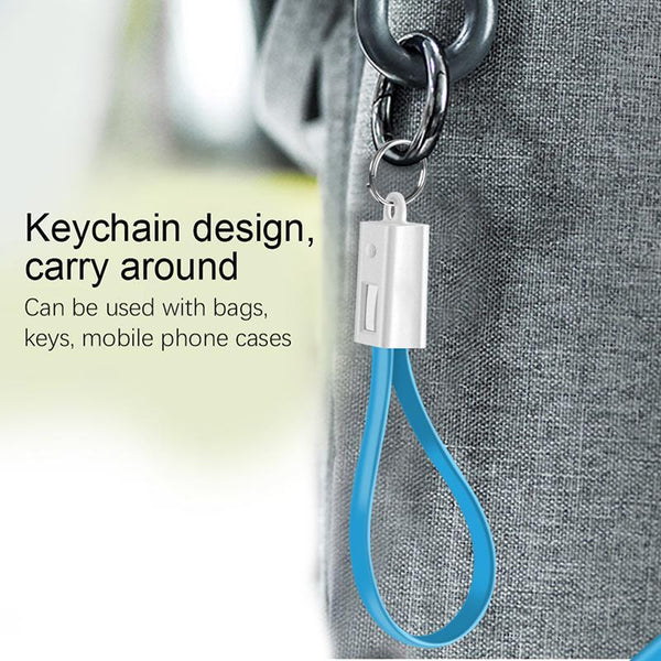 CHARGING CABLE KEYCHAIN