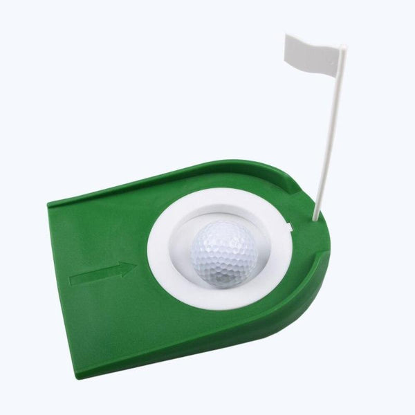 INDOOR GREEN GOLF PUTTING HOLE