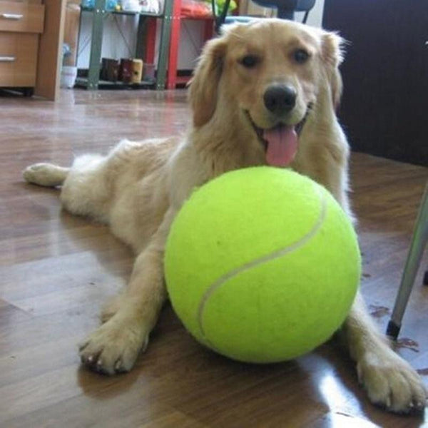 GIANT TENNIS BALL PET TOY