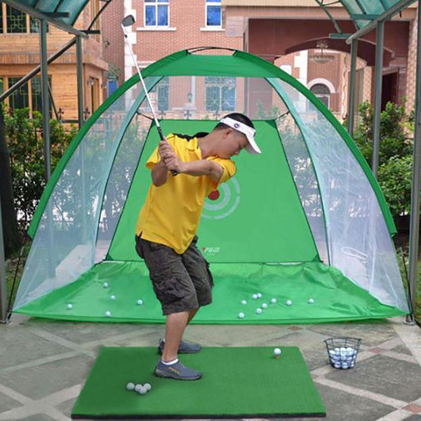 INDOOR GOLF PRACTICE NET CAGE