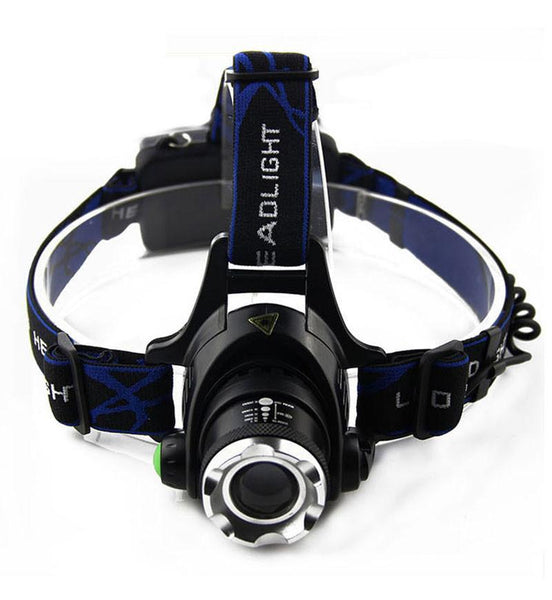 Ultra-bright XML T6 3000 Lumen 3 Mode Tactical Headlight