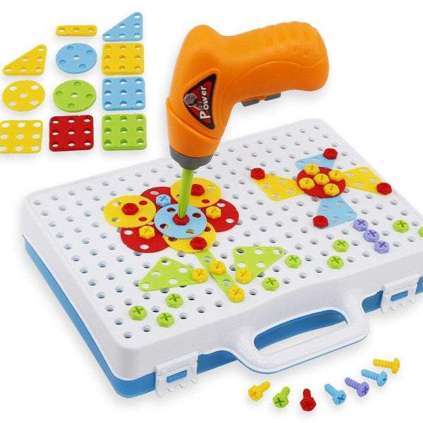 EDUCATIONAL DRILL PUZZLE SCREWS KIT